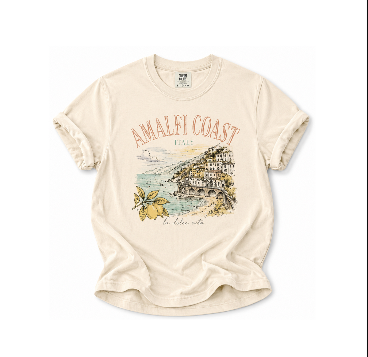 Amalfi coast vintage tshirt