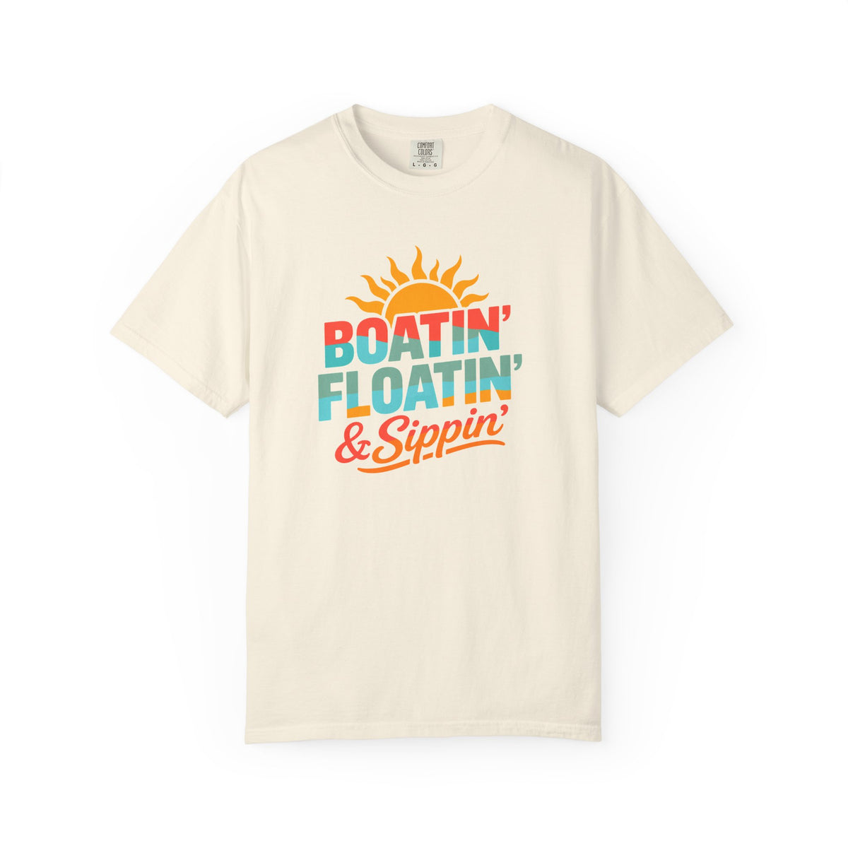 Boatin' Floatin' & Sippin' T-shirt |  Sun Summer Vibes