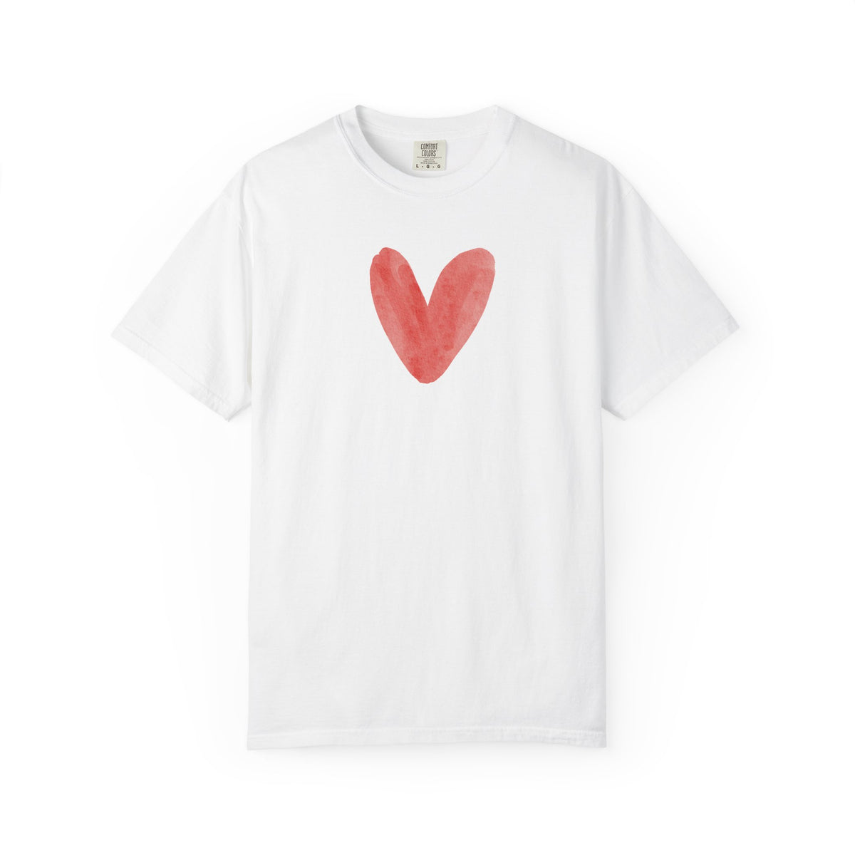 Heart T-Shirt — Watercolor Heart Tee