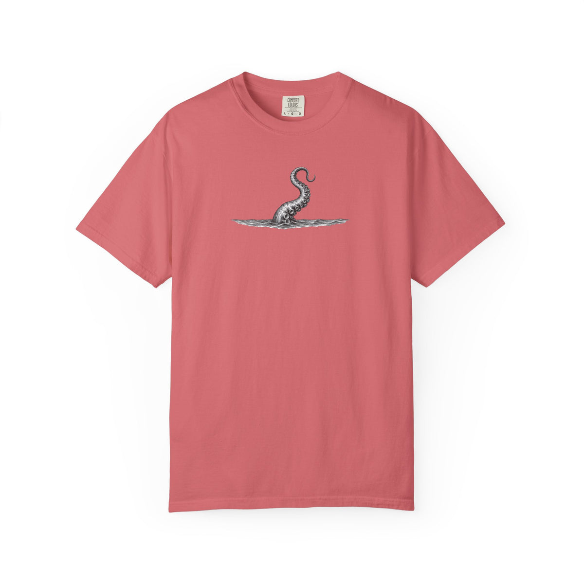 Octopus Tentacle Graphic T-Shirt-  Small Sea Creature Graphic Tee