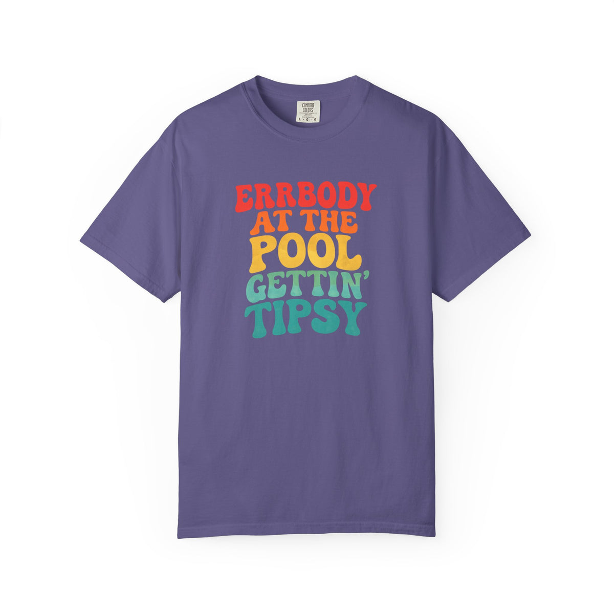 Errbody at the Pool Gettin' Tipsy T-shirt | Summer Pool Party Tee