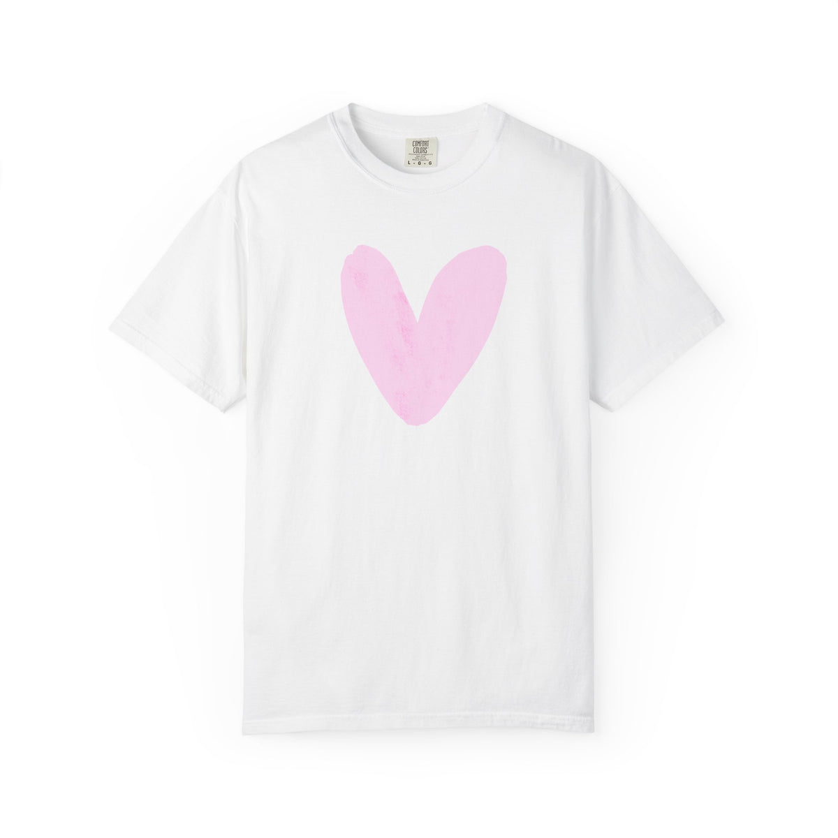Heart T-Shirt — Heart Painted Short sleeve Tee