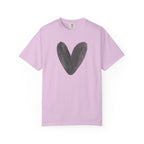 Heart T-Shirt — Minimal Watercolor Heart Tee