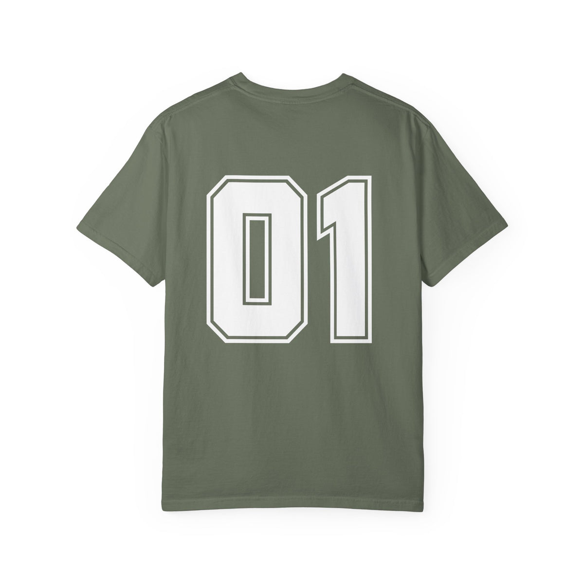 Rookie 01 Tshirt — Athletic Letterman Graphic T-Shirt