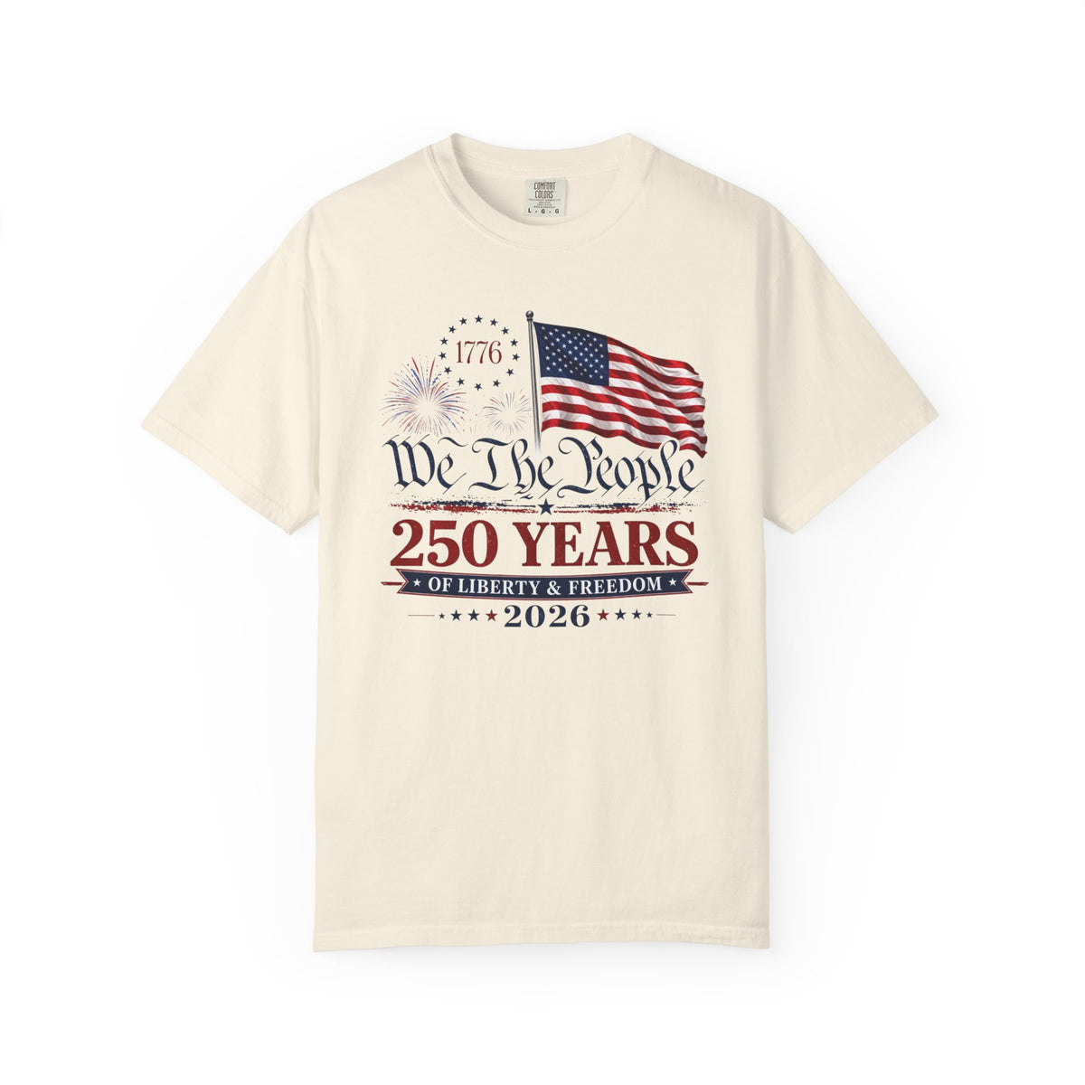 We The People 250 Years T-shirt | American Flag Independence Day 2026