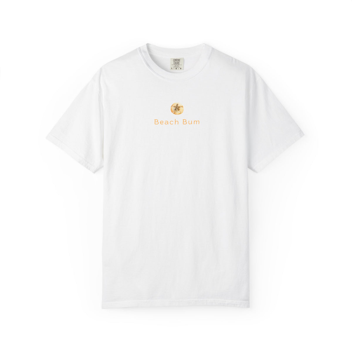 Beach Bum Sand Dollar T-Shirt — Minimalist Beach Tshirt