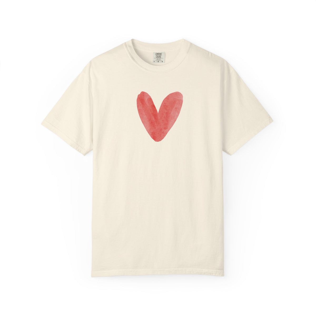 Heart T-Shirt — Watercolor Heart Tee