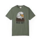 Wise Guy Eagle Tshirt  - Distressed Eagle Graphic Tee