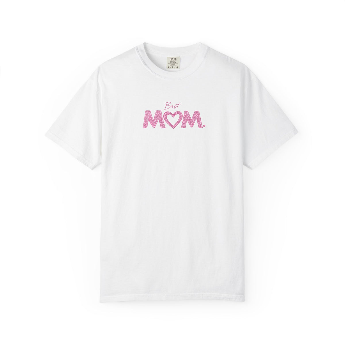Best Mom Heart T-Shirt- Mom Graphic Tee