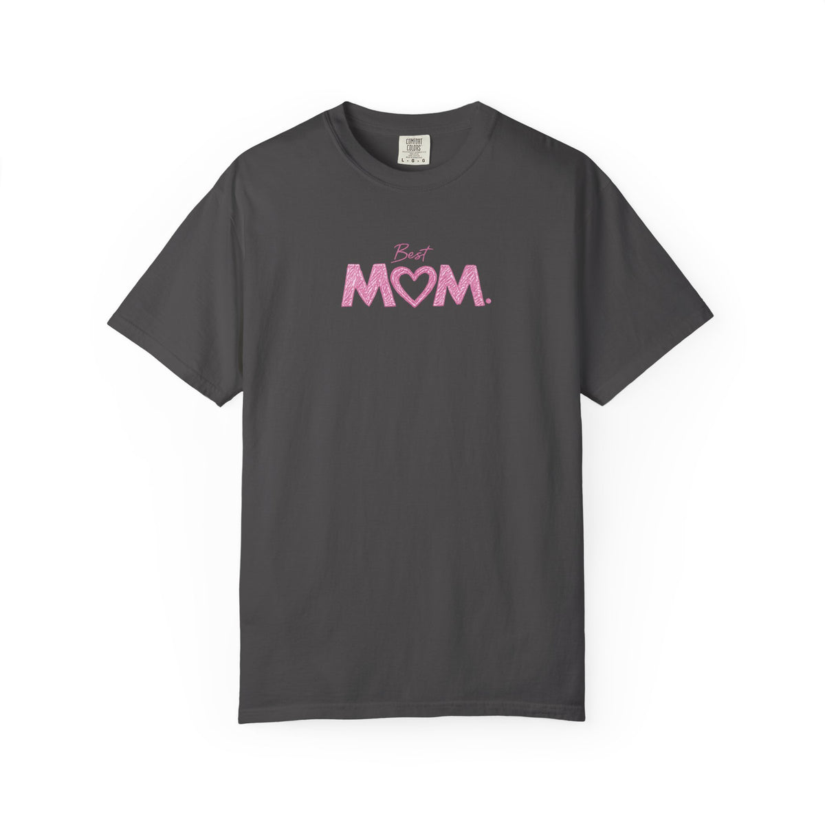 Best Mom Heart T-Shirt- Mom Graphic Tee