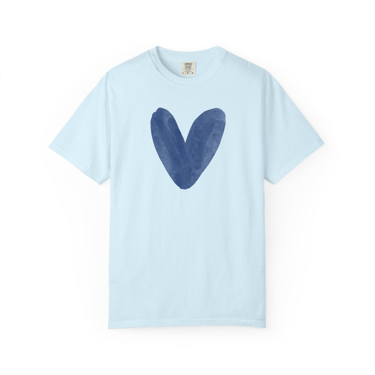 Heart T-Shirt — Heart Painted Short sleeve Tee
