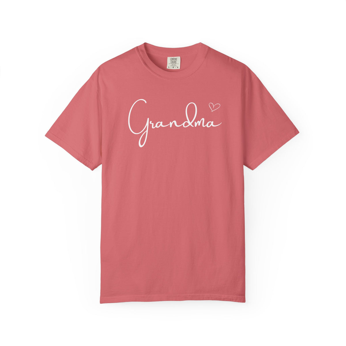 Grandma Script T-Shirt —  Heart Grandma Tshirt