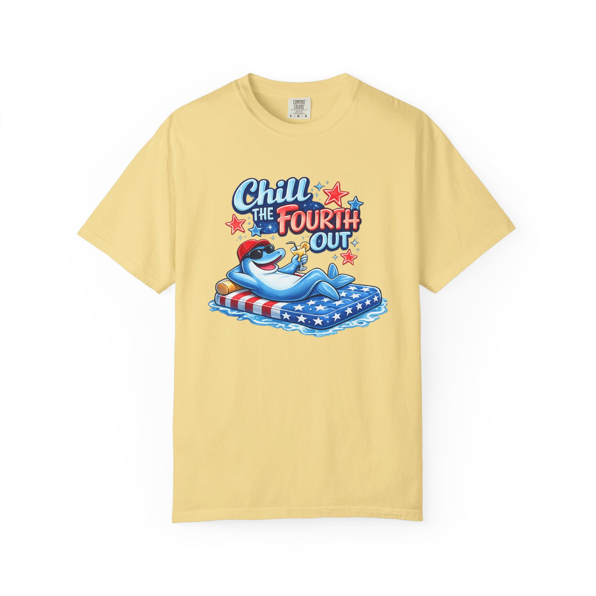 Chill the Fourth Out Relaxing  T-Shirt | 4th of July Tshirt