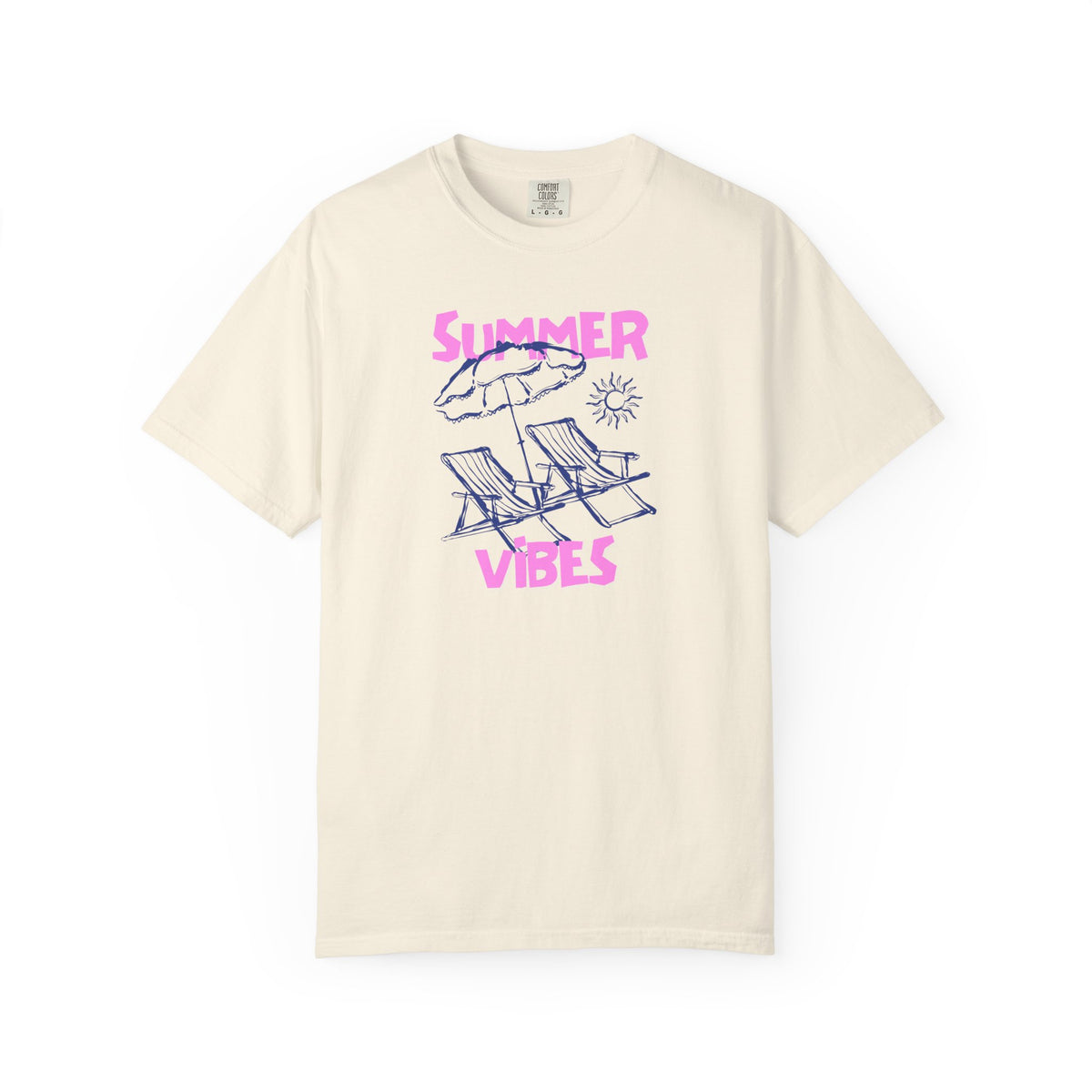 Summer Vibes Beach T-Shirt — Cute Womens Tshirts