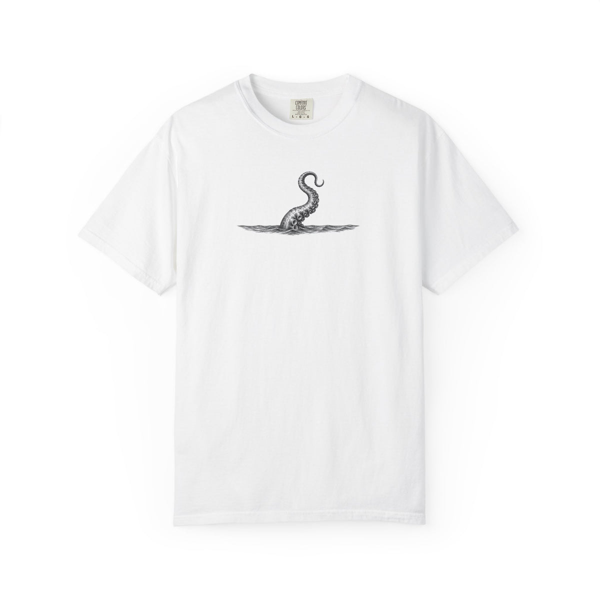 Octopus Tentacle Graphic T-Shirt-  Small Sea Creature Graphic Tee