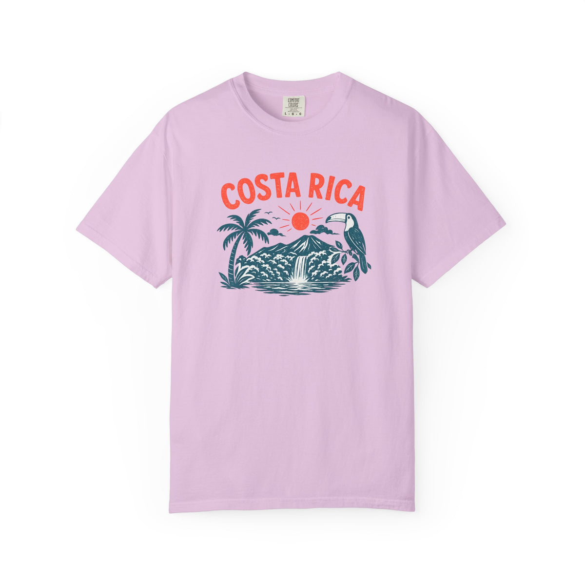 Costa Rica Beach Graphic T-Shirt — Tropical Costa Rica Tee