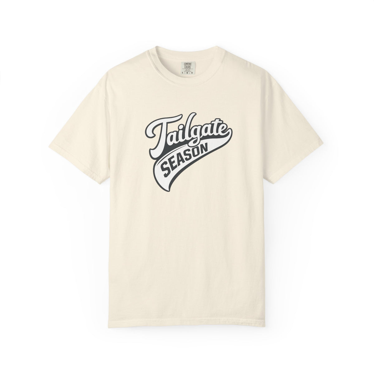 Tailgate Season T-Shirt — Vintage Script Game Day Tee