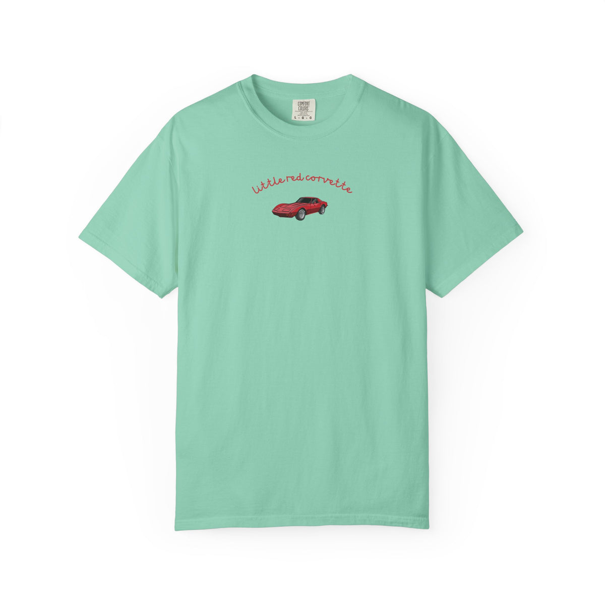 Little Red Corvette T‑Shirt — Retro Corvette Graphic Tee