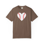 Baseball Heart T-Shirt — Baseball Tee Sports Heart