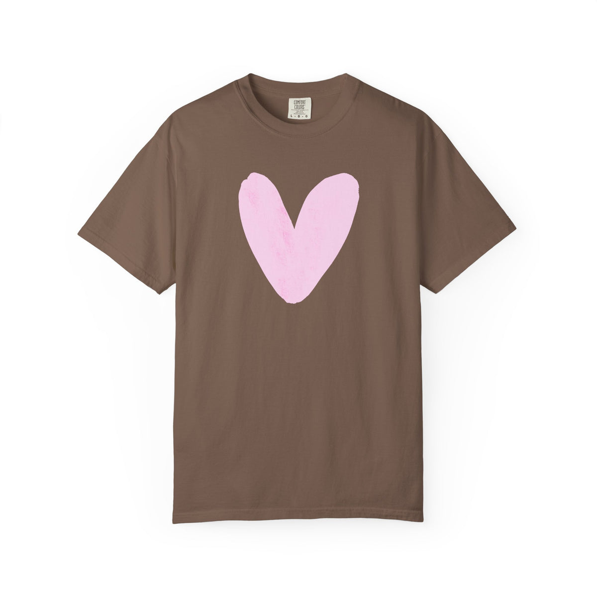 Heart T-Shirt — Heart Painted Short sleeve Tee