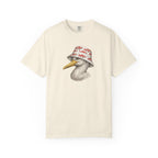 Seagull with Fish Bucket Hat T-Shirt- Seagull Tshirt