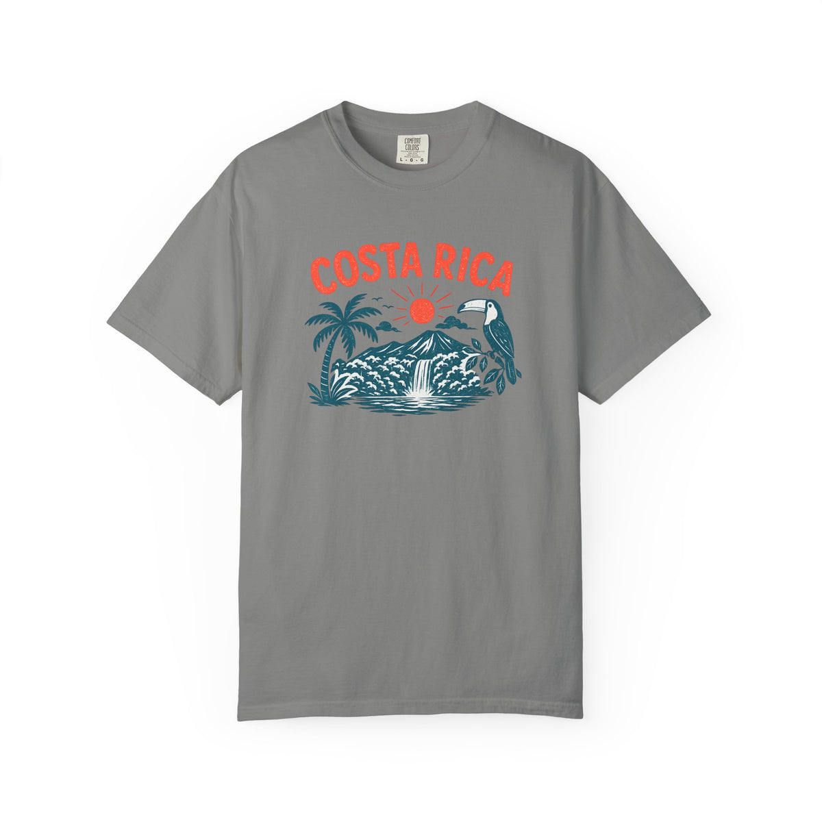 Costa Rica Beach Graphic T-Shirt — Tropical Costa Rica Tee