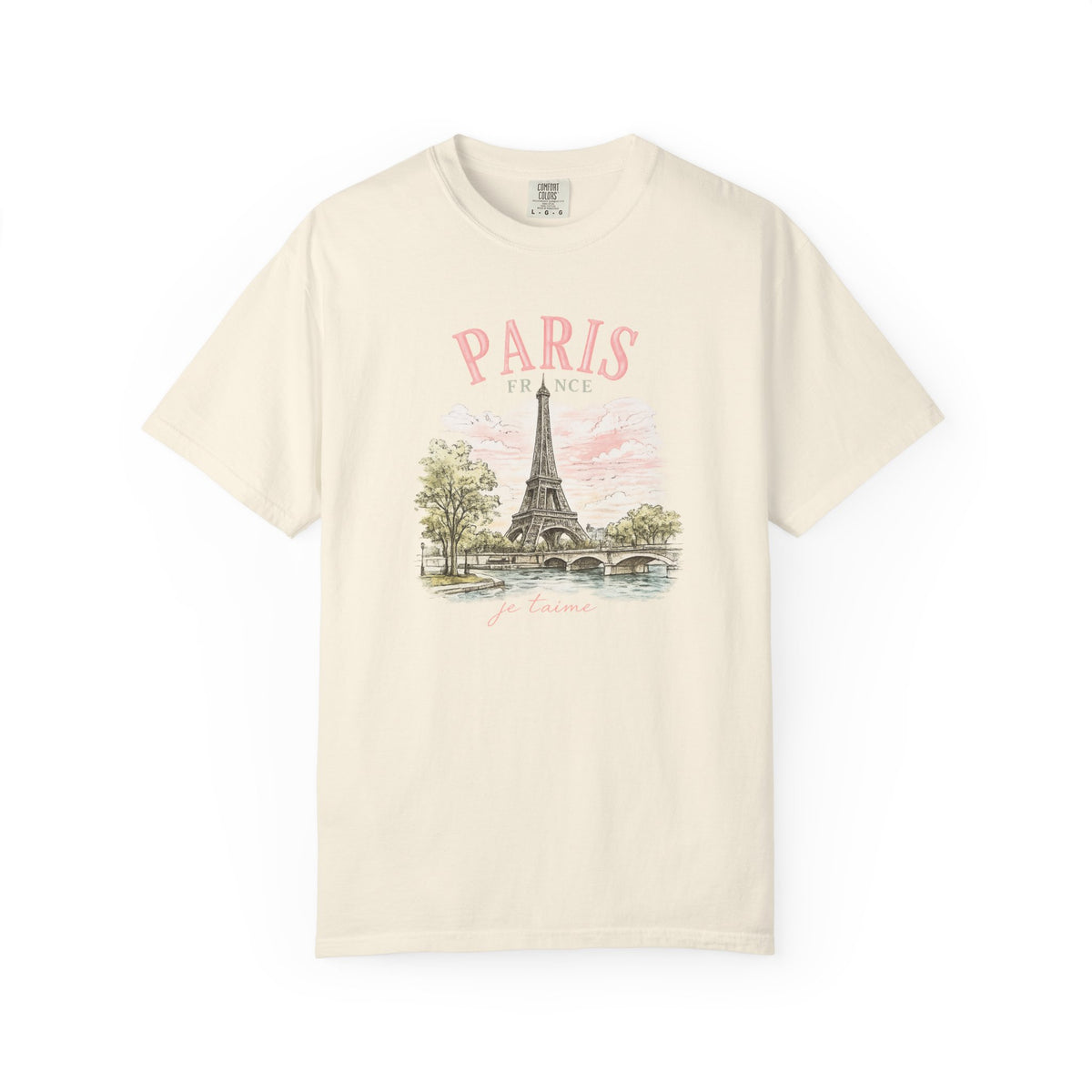 Paris Eiffel Tower T-Shirt- Paris, France Graphic T-shirt
