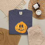 Happy Face Tshirt  - Distressed Happy Face Tee