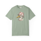 Seagull with Fish Bucket Hat T-Shirt- Seagull Tshirt