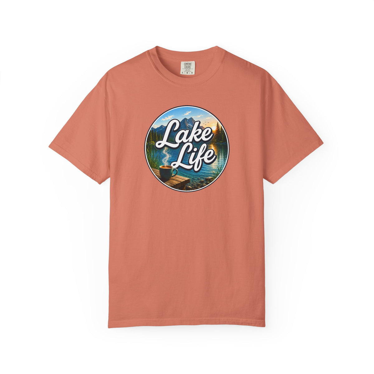Lake Life T-Shirt — Scenic Lake Graphic Tshirt