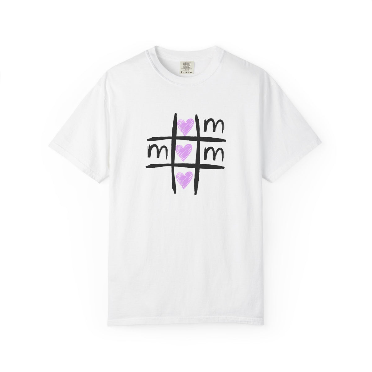 Tic-Tac-Toe Mom Tshirt - Mom Graphic Tee