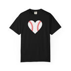 Baseball Heart T-Shirt — Baseball Tee Sports Heart