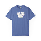 Teal t-shirt with 'JESUS' printed on it against a white background