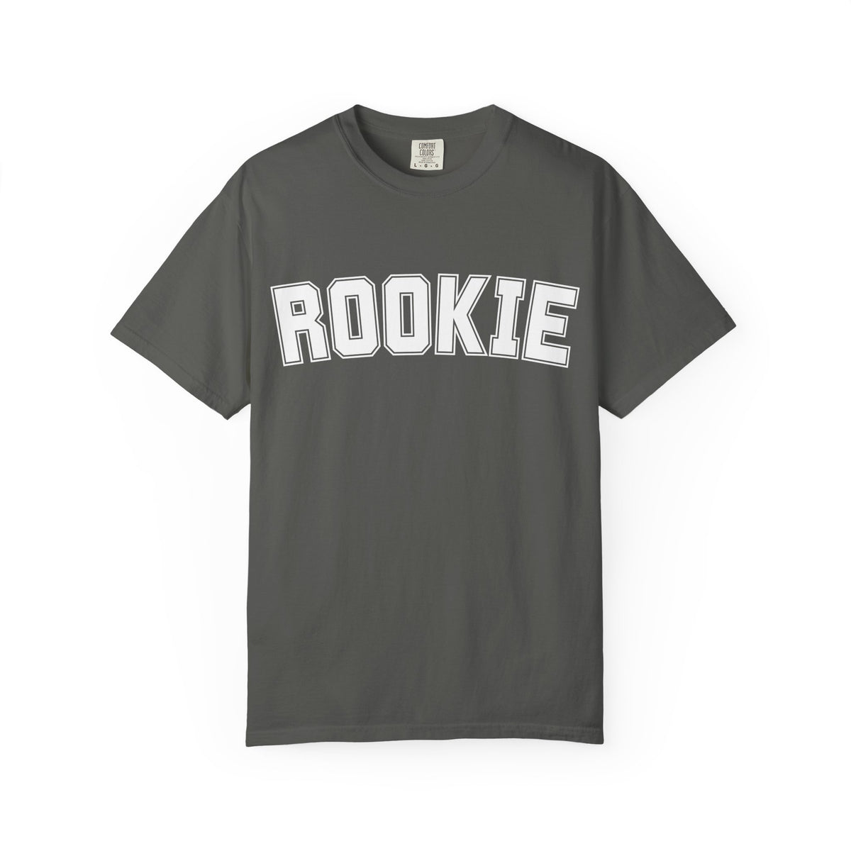 Rookie 01 Tshirt — Athletic Letterman Graphic T-Shirt