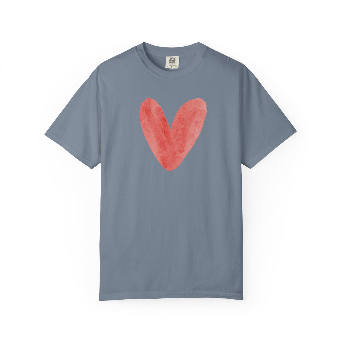 Heart T-Shirt — Heart Painted Short sleeve Tee