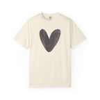Heart T-Shirt — Minimal Watercolor Heart Tee