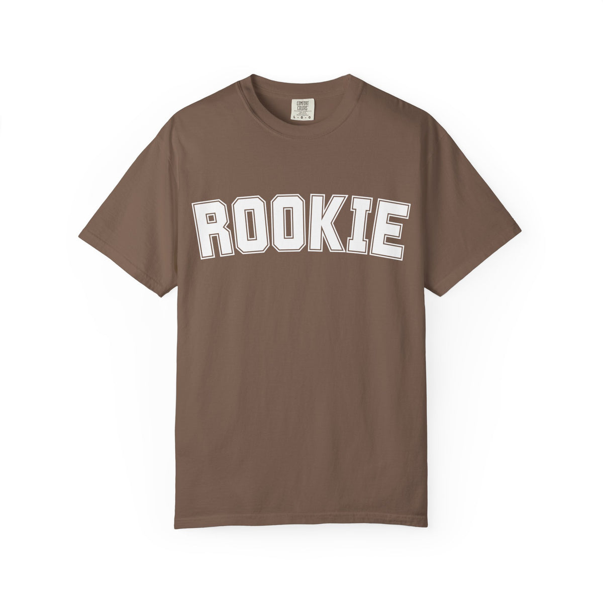 Rookie 01 Tshirt — Athletic Letterman Graphic T-Shirt