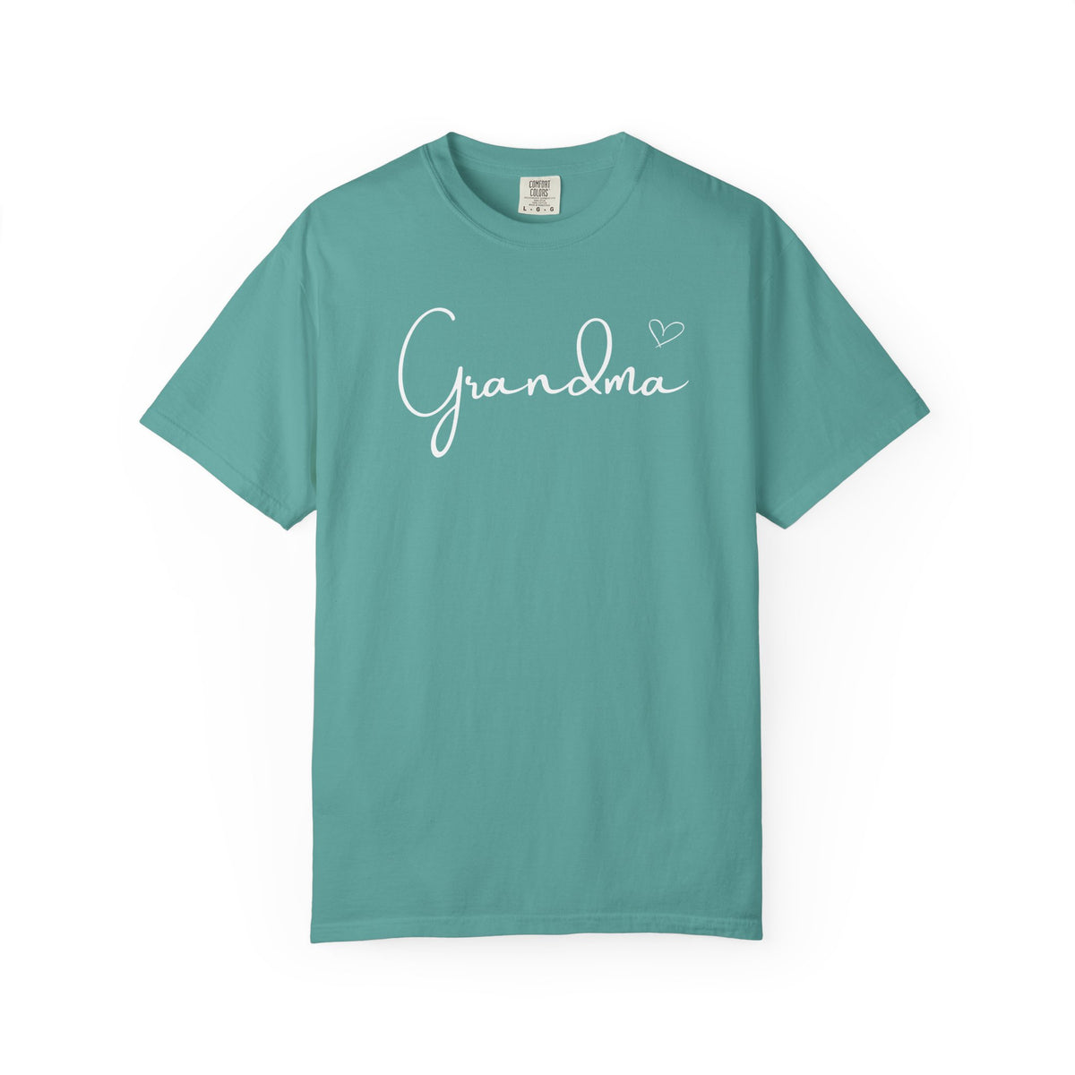 Grandma Script T-Shirt —  Heart Grandma Tshirt
