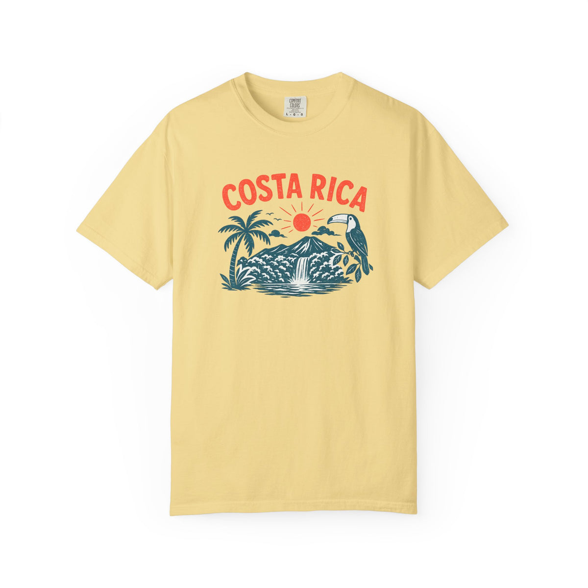 Costa Rica Beach Graphic T-Shirt — Tropical Costa Rica Tee