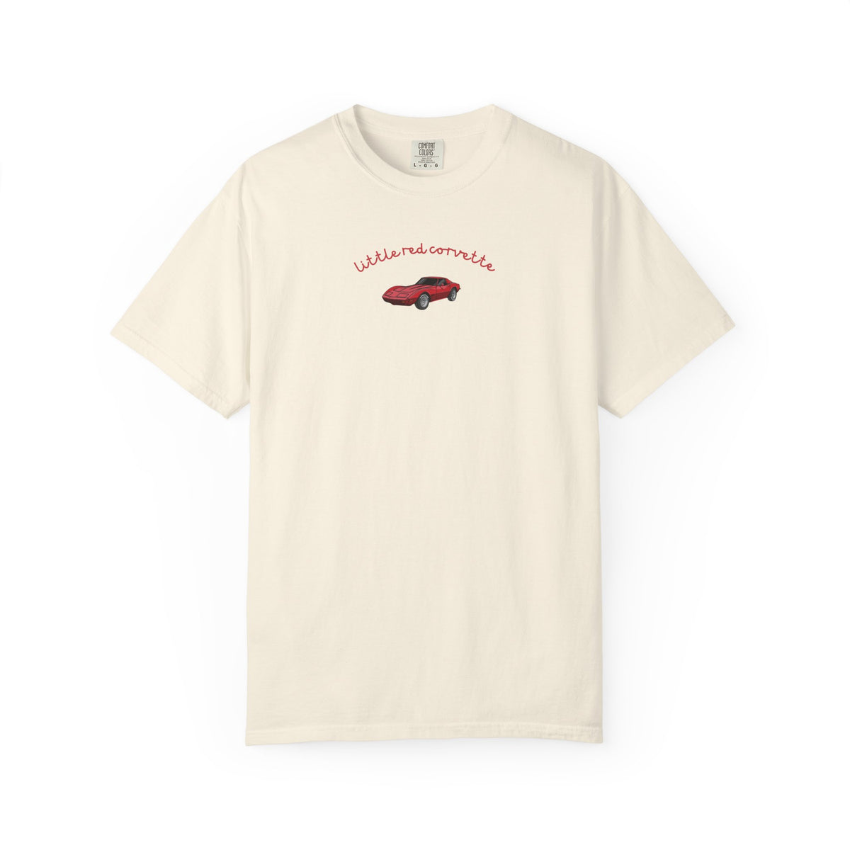 Little Red Corvette T‑Shirt — Retro Corvette Graphic Tee