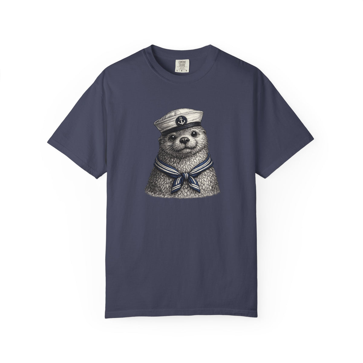 Gray t-shirt with skull design and 'Keep Cool' text on a white background