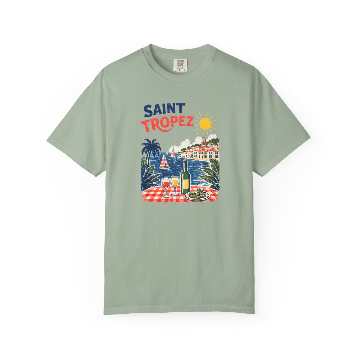 Saint Tropez Vintage T-Shirt- St.Tropez Graphic Tshirt