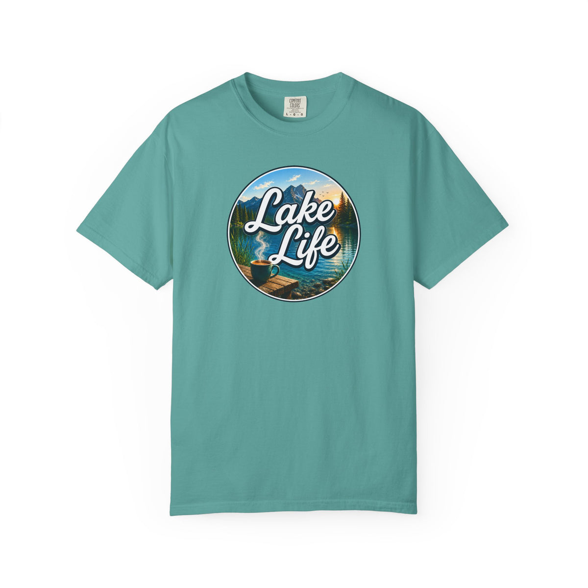 Lake Life T-Shirt — Scenic Lake Graphic Tshirt