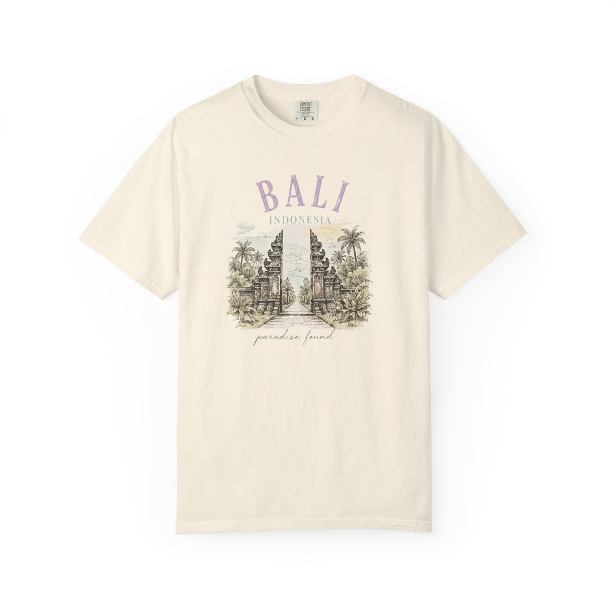 Bali Temple Graphic T-Shirt — 'Bali Indonesia' Vintage Travel Tee