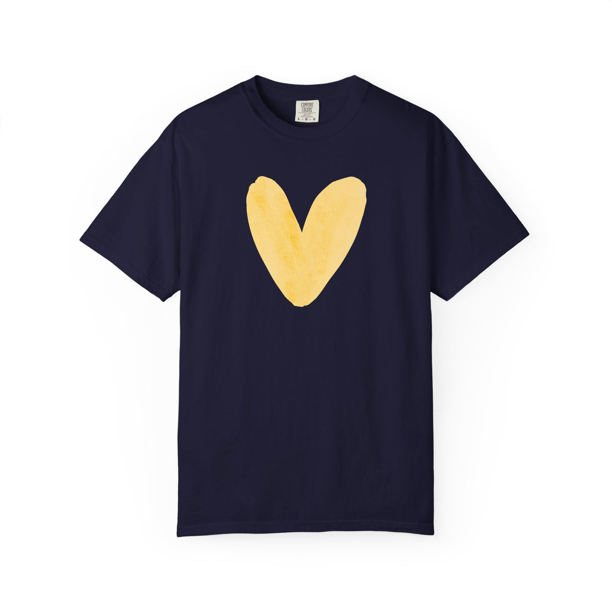 Heart T-Shirt — Heart Painted Short sleeve Tee