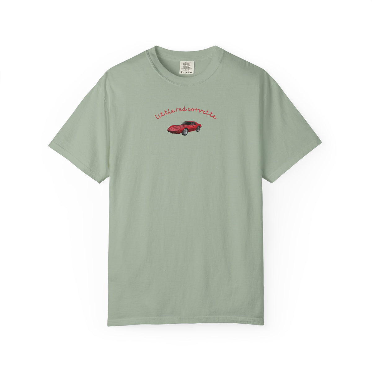 Little Red Corvette T‑Shirt — Retro Corvette Graphic Tee