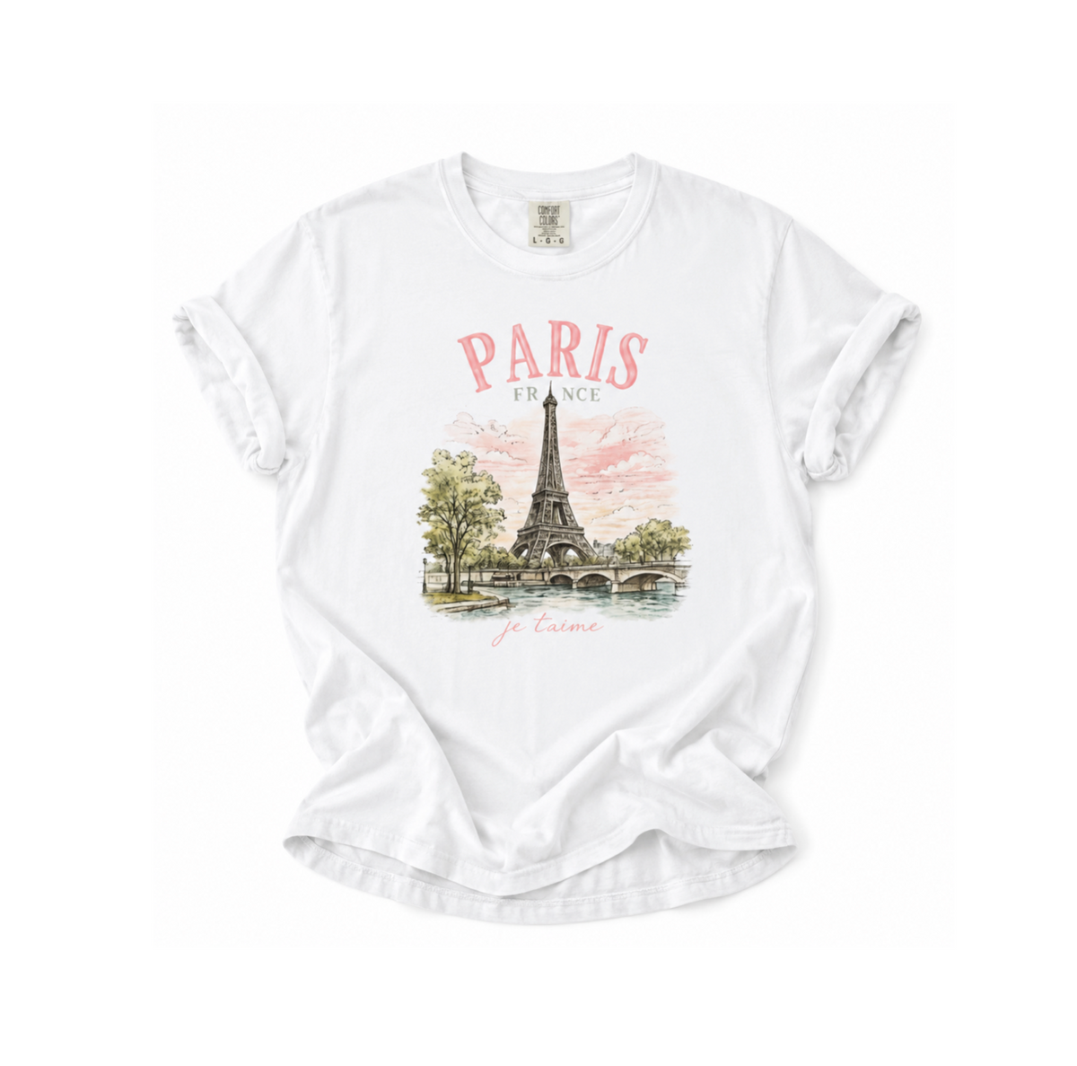 paris eiffel tower tshirt