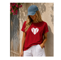 Baseball Heart T-Shirt — Baseball Tee Sports Heart